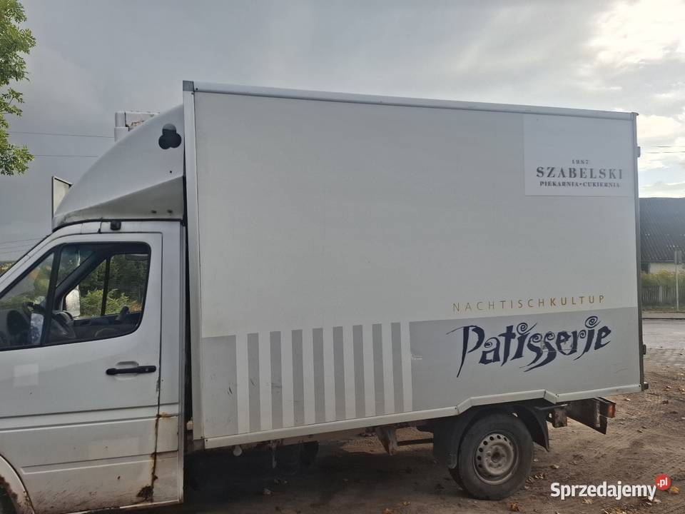 Mercedes Sprinter kontener izoterma Rok produkcji 2005 Czarna Woda