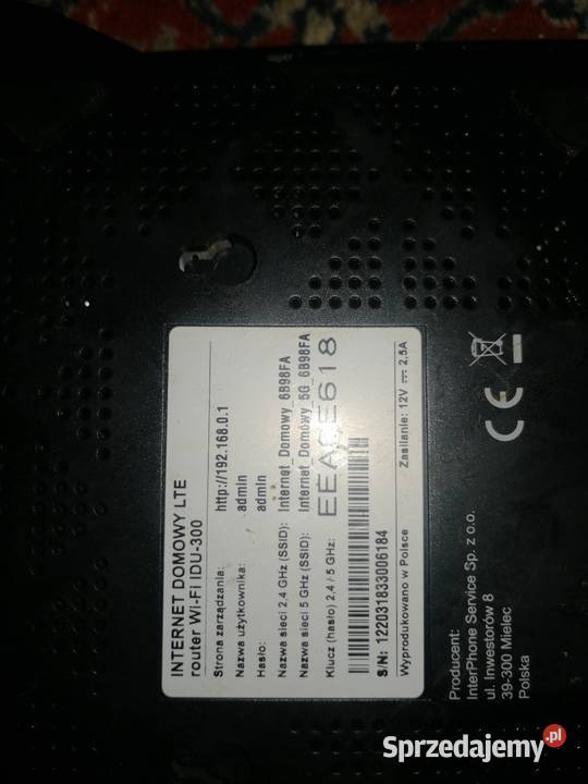 Modem Wifi Pluscyfrowy Polsat LTE WIFIIDU300 dolnośląskie Głogów