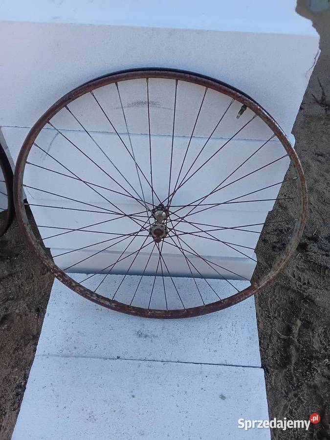 Koło zabytkowy rower 5 Milejewo