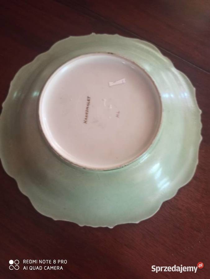 PATERKA zielona Haandmaled Żołędzie Biała pomorskie