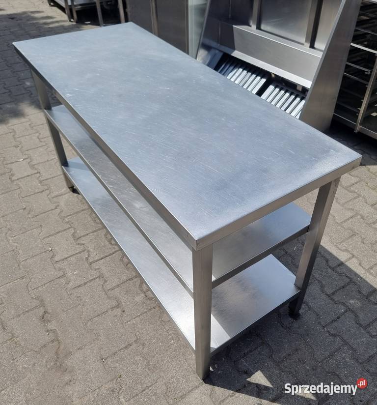 Stół Gastro Centralny Z 2ma Półkami 1506085 M837 Nowe Skalmierzyce