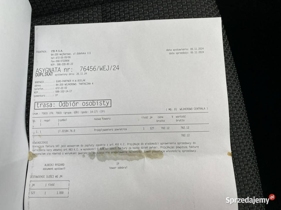 Volkswagen Touran 5 miejsc podg fotele Touran Wejherowo