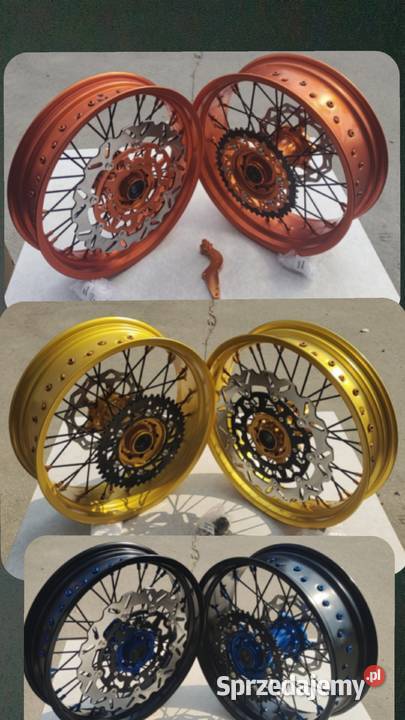 Nowe koła supermoto ktm yamaha husqvarna