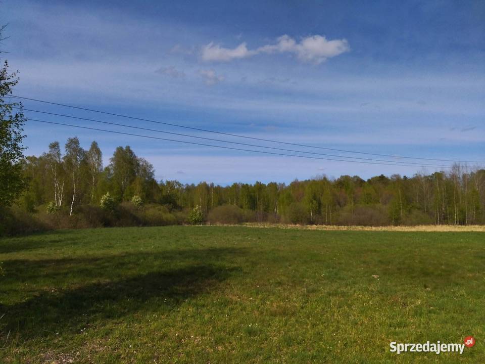 Działka budowlana na mazurache 830m2 warmińsko-mazurskie sprzedam