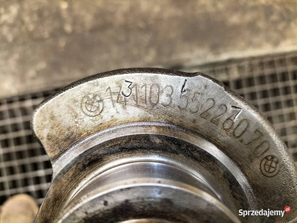 Wał korbowy BMW E46 330D CD E60 E61 530D E65 E66 Poręba