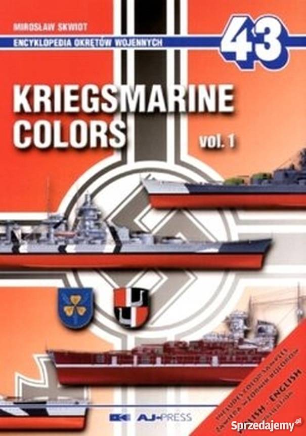 KREIGSMARINE COLORS VOL 1 ENCYKLOPEDIA OKRĘTÓW Chełm