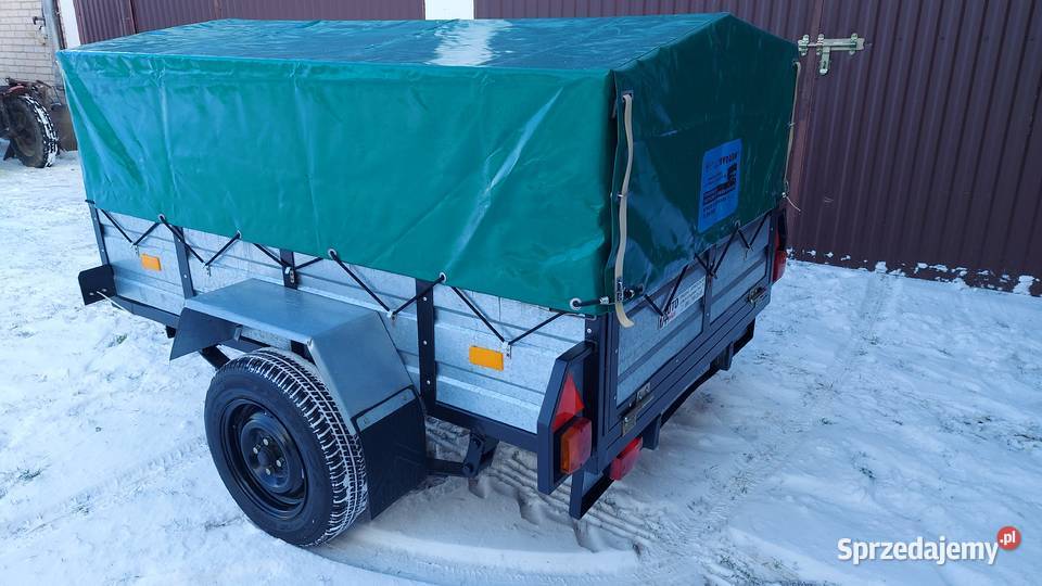 Przyczepka samochodowa RYDWAN 205x130 z plandeką 750kg