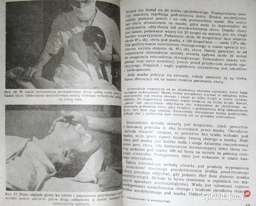 Pielęgniarstwo w anestezjologii i intensywnej miękka Chełm