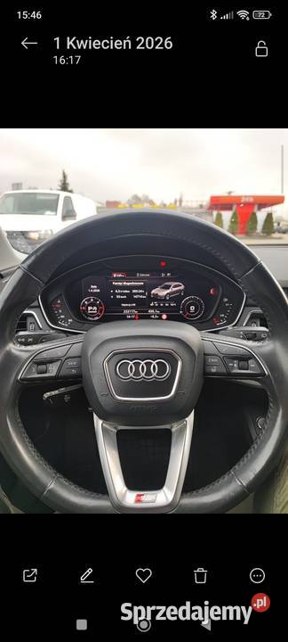 Audi A4b9 QUATTRO WEBASTO Kamery 360 śląskie Siewierz