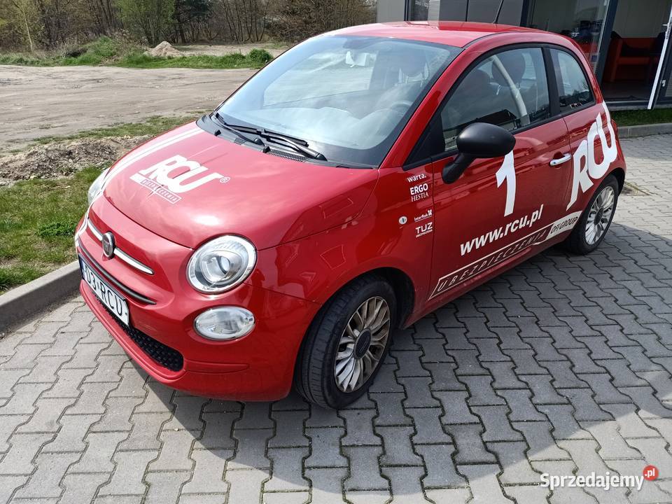 fiat 500 ZADBANY NIE USZKODZONY JEDEN KIEROWCA światła przeciwmgielne Wrocław