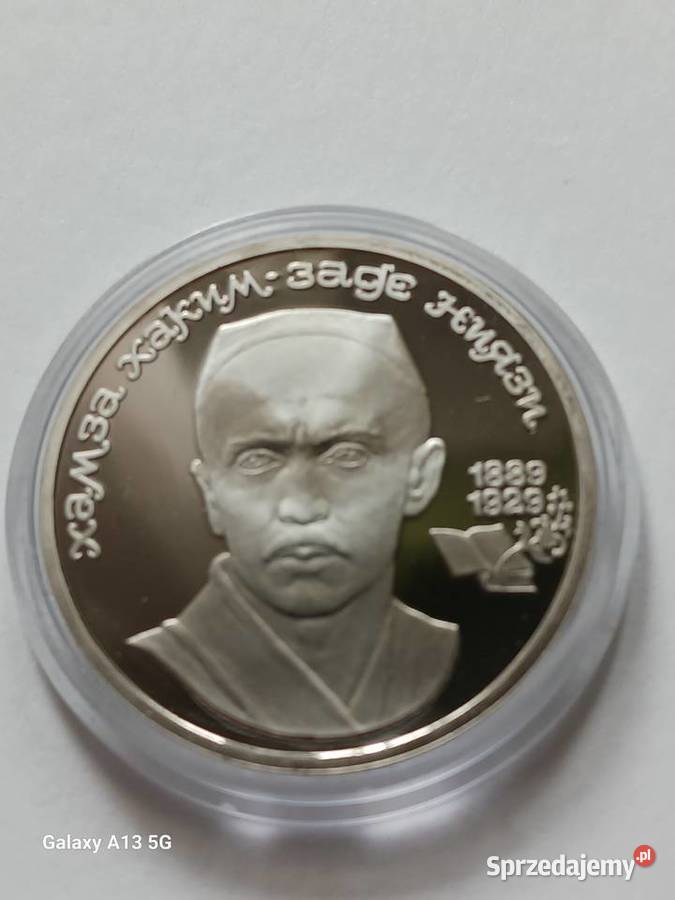 1 Rubel ZSRR Hamza Hakim Niyazi 1989 mennicze Konin