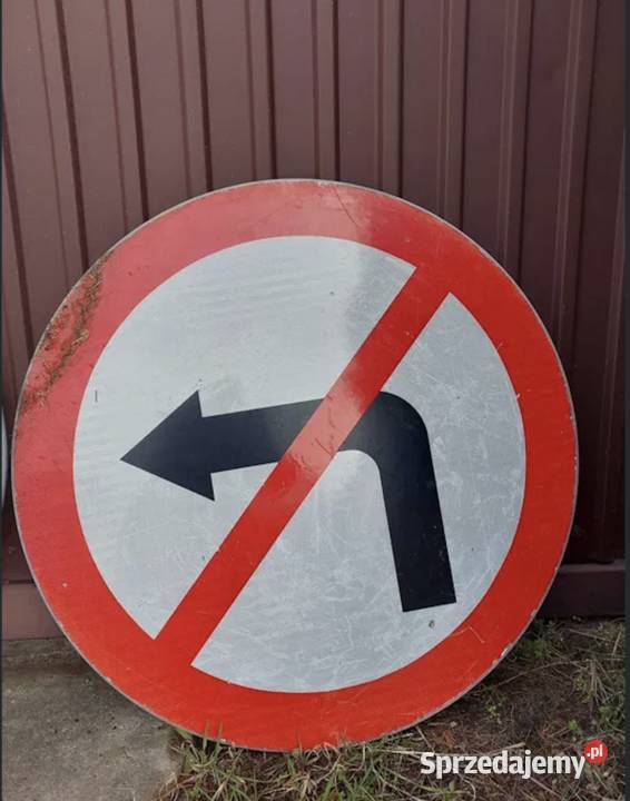 Znaki drogowe używane Łazy