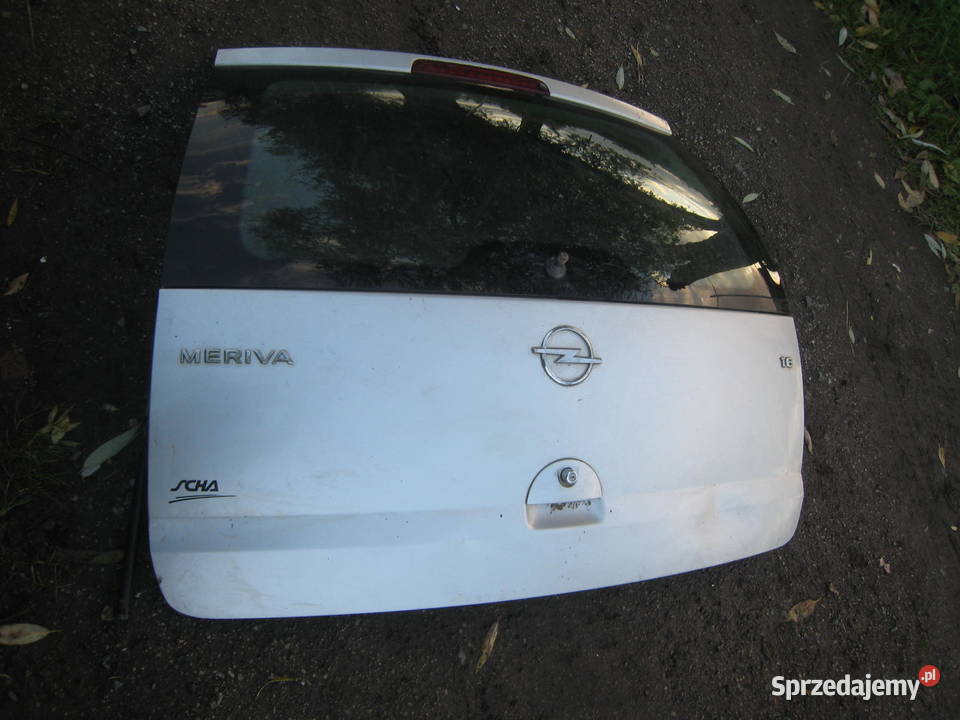 Klapa tylna szyba tylna tył Opel Meriva A 0310