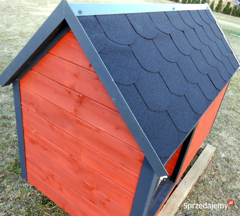 Duża buda psa z przedsionkiem Grabów nad Prosną sprzedam