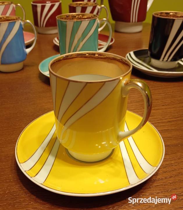 Serwis do kawy Krokus proj Wincenty Potacki Kielce