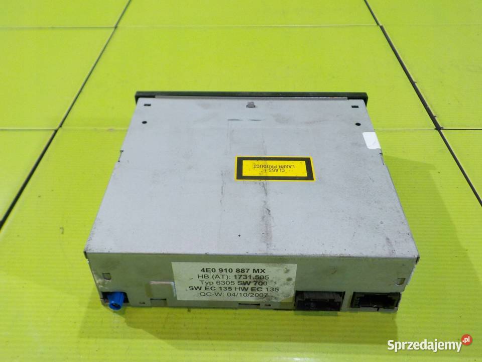 AUDI A6 C6 05 czytnik nawigacji 4E0910887MX osobowe Suków sprzedam