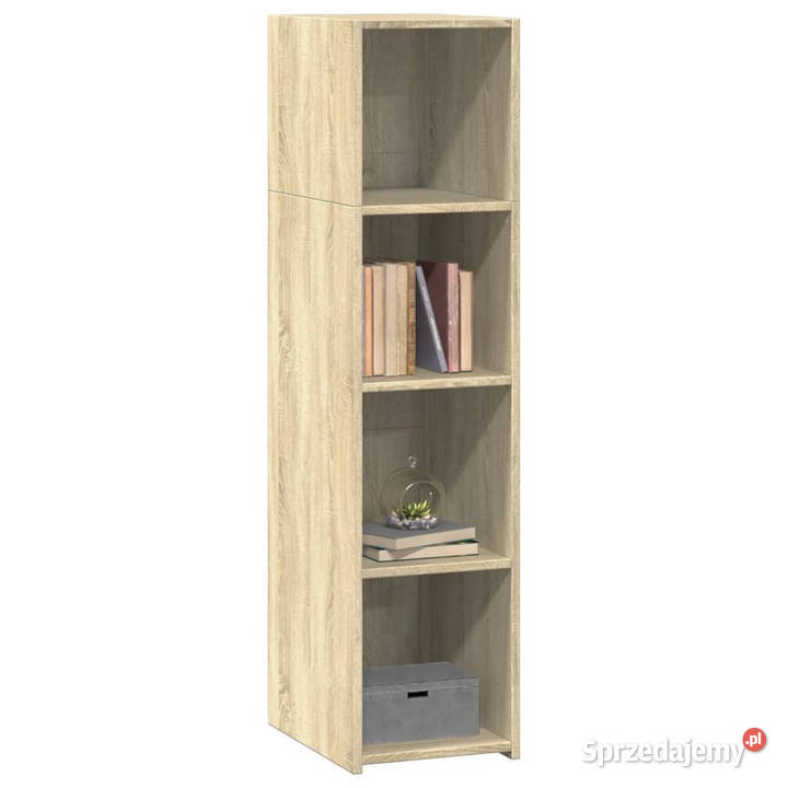 Wysoka szafka dąb sonoma 30x41x124 c materiał Pozostałe mazowieckie Warszawa