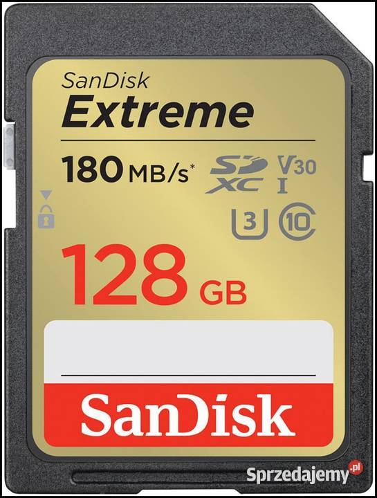 Karta Pamięci SanDisk SDXC Extreme 128GB 4K Warszawa