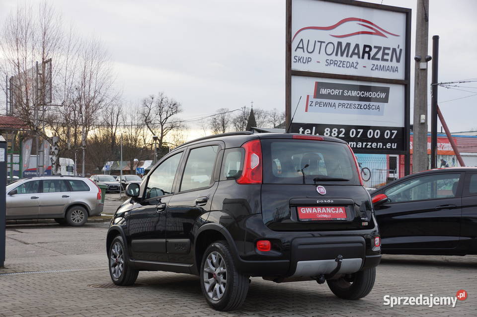 Fiat Panda 09 Benzyna 85 4x4 Klimatyzacja Hak isofix Panda Nowy Sącz sprzedam