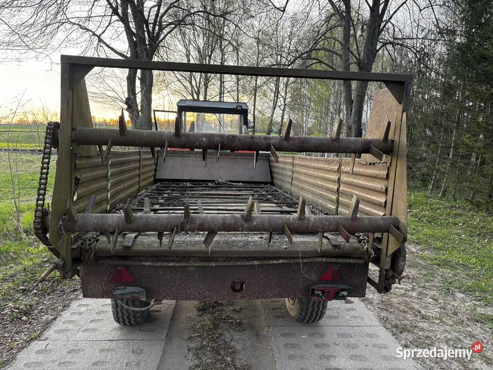 Rozrzutnik obornika jednoosiowy 35T Górowo Iławeckie