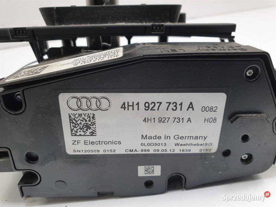 GAŁKA ZMIANY BIEGÓW AUDI S8 D4 4H1927731A kujawsko-pomorskie Lipno