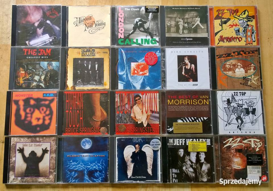 Płyty CD Metal Rock Blues Pop Metallica Dio Def Wiązów