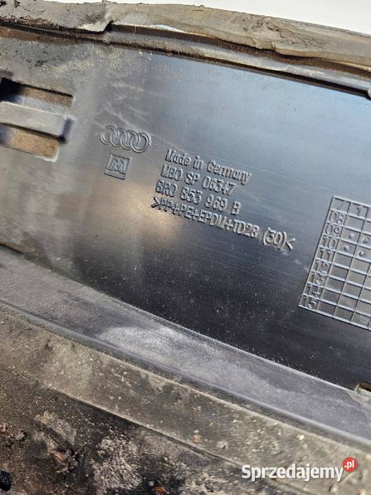 LISTWA DRZWI LEWY TYŁ AUDI Q5 8R LY7G SLINE Przystajń
