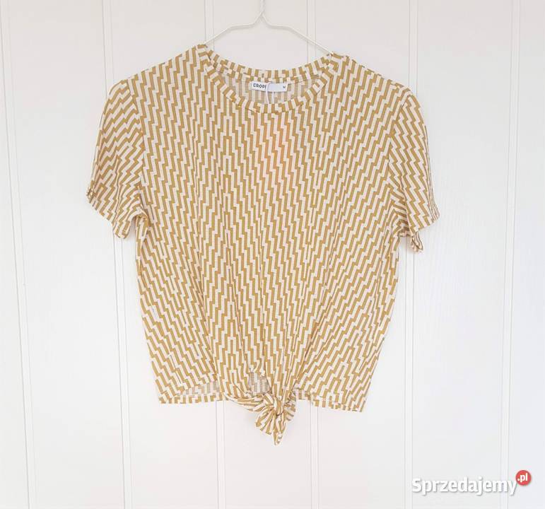Nowa bluzka Cropp M 38 crop top koszulka knot Bluzki i koszule zachodniopomorskie Szczecin
