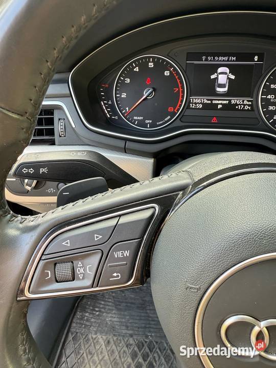 Audi A4B9 2018r 20T Sline ultra ASR (kontrola trakcji) Sokołów Podlaski