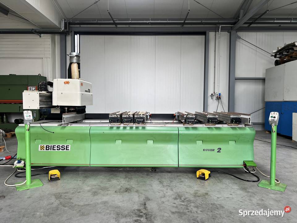 Centrum obróbcze CNC BIESSE ROVER 20 3osiowe Łabuńki Pierwsze