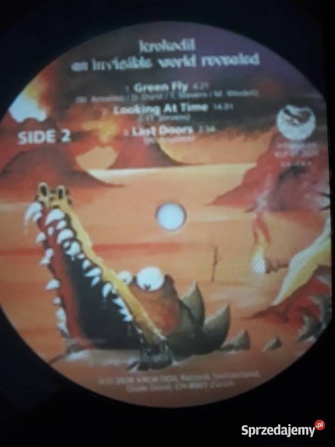 Archiwum hard psych rocka KROKODIL Invisible płyta winylowa Rzeszów sprzedam