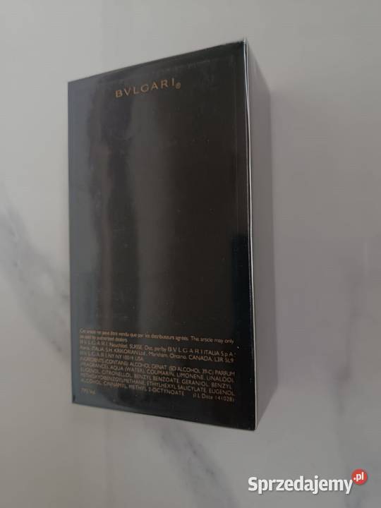 Perfumy męskie Bvlgari Black Orient zmysłowy podlaskie Białystok sprzedam
