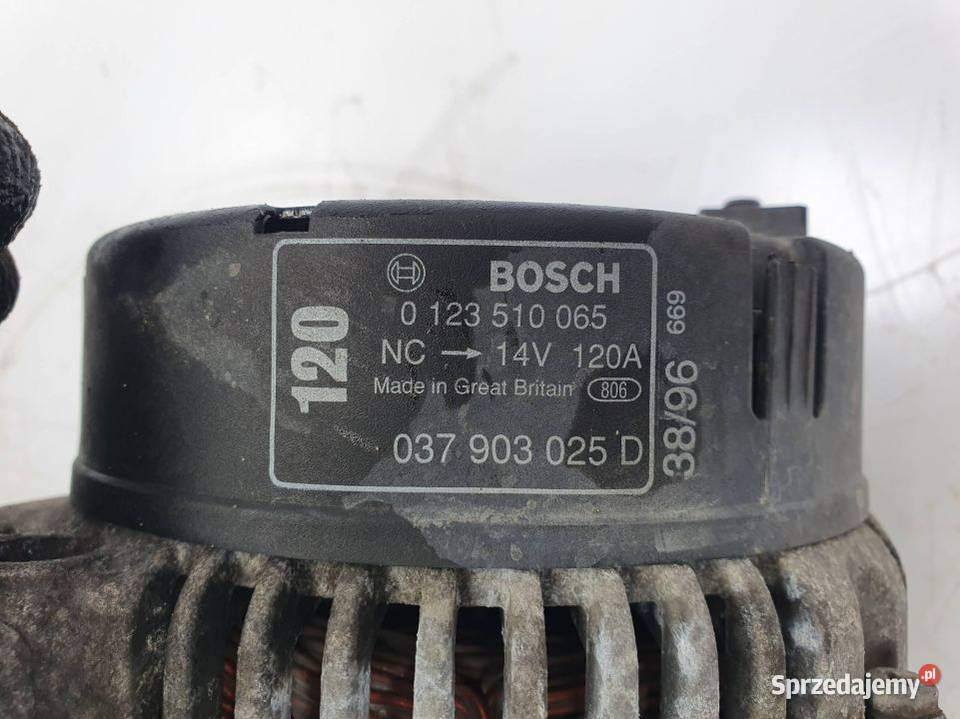 ALTERNATOR AUDI A3 8L 037903025D osobowe Lipno