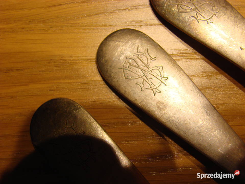 GSIMON stary widelec sygnowany 1847 Pruszcz Gdański