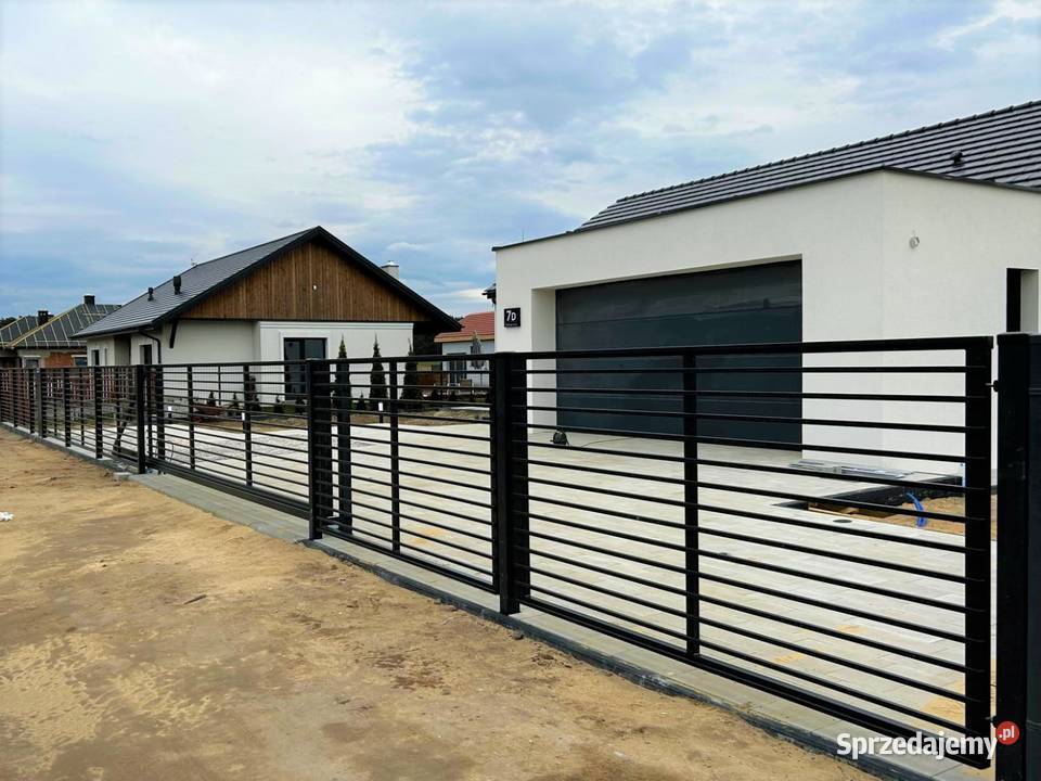 Brama przesuwna 500x120 GOLD 28 ogrodzenie bramy
