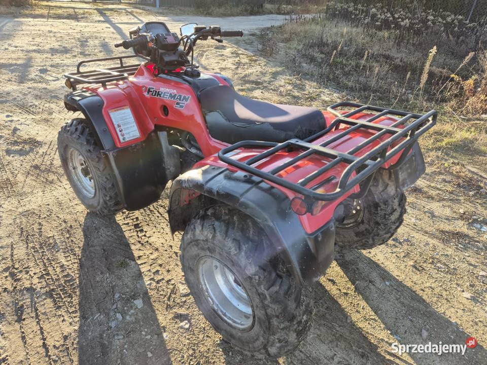 HONDA Foreman S QUAD ATV 4x4 TRX450S 2000 model nieuszkodzony Honda Honda sprzedam