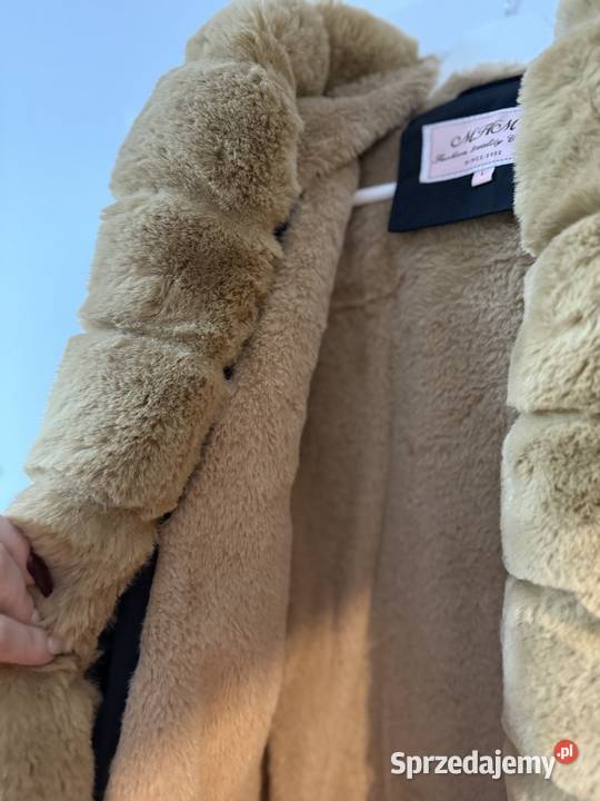 Zimowa parka z futrem Rozmiar L Nowa z metką Kurtki i płaszcze Rybnik