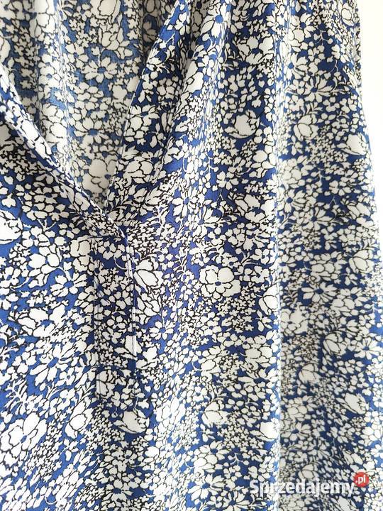Bluzka HM LOGG 42 boho cottagecore floral kwiaty zachodniopomorskie Szczecin