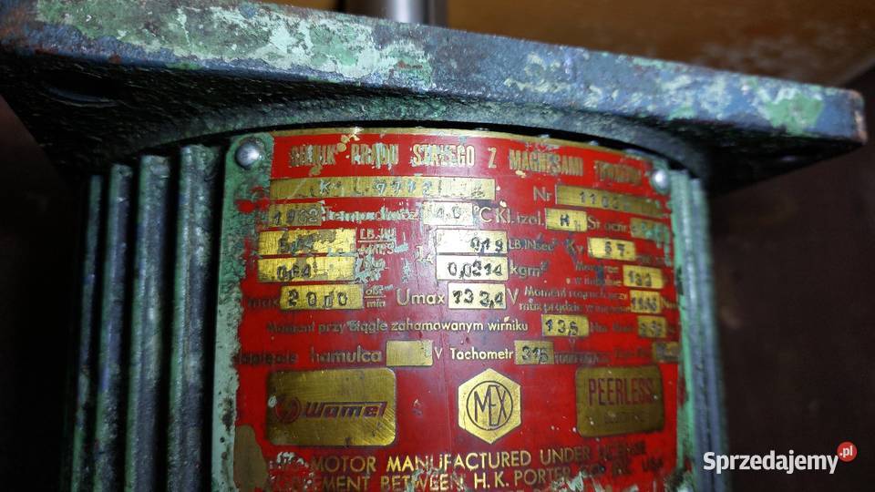 Silnik elektryczny prądu stałego KL 7112 Ostrów Wielkopolski