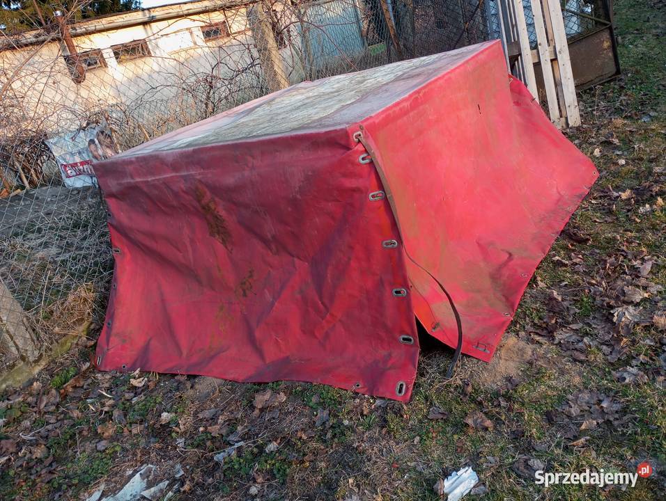 Stelaż z plandeką do przyczepki