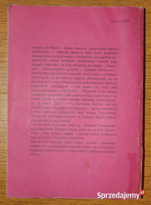 Longin Jan Okoń Śladami Tecumseha lubelskie Parczew