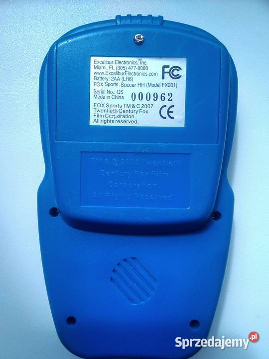 Gra FOX SPORTS SOCCER Excalibur Electronics z mazowieckie
