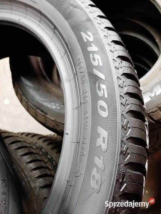 2x Opona UŻYWANA CAŁOROCZNA 21550R18 PIRELLI 219 50 Zaścianki