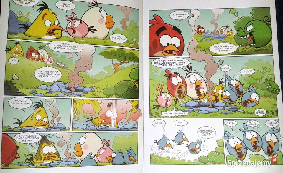 Angry Birds Komiks z łamigłówkami Gdy wybucha lubelskie Chełm sprzedam