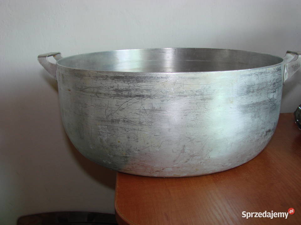 aluminiowy garnek 8L PRL pomorskie