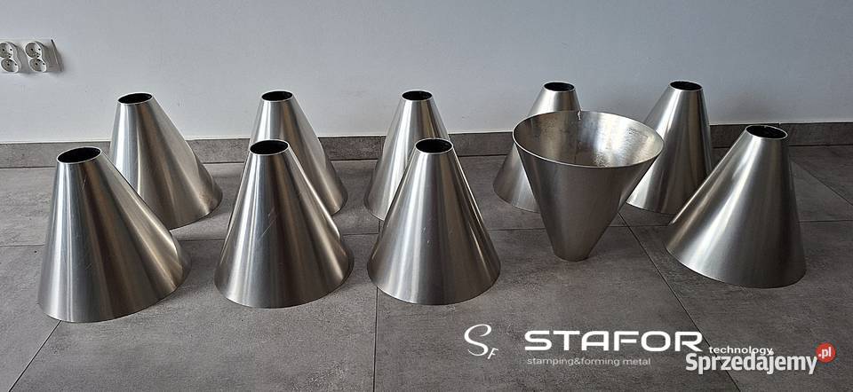 zwijanie stożków walców stożek z aluminium