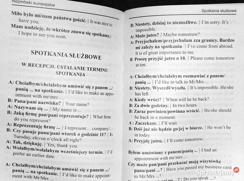 Rozmówki angielskie Agnieszka Bernacka Radosław lubelskie Chełm