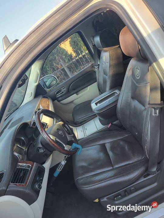 CADILLAC ESCALADE ESV PLATINUM 62 V8 BIAŁA PERŁA Poznań sprzedam