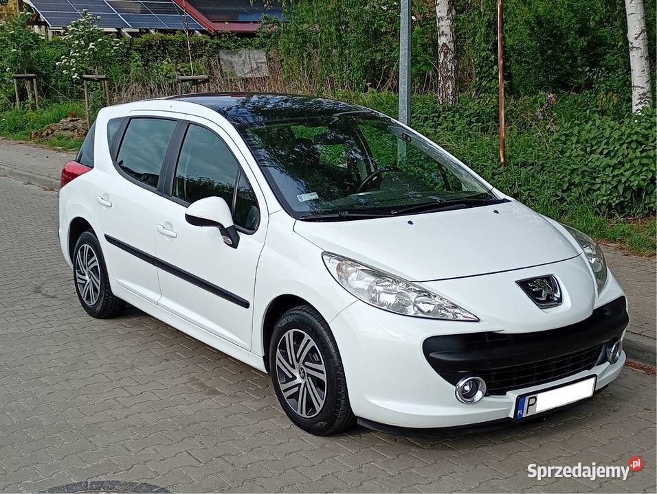 PEUGEOT 207SW 16 HDI 90 PANORAMA DACH I WŁAŚĆ Rok produkcji 2008 wielkopolskie Poznań