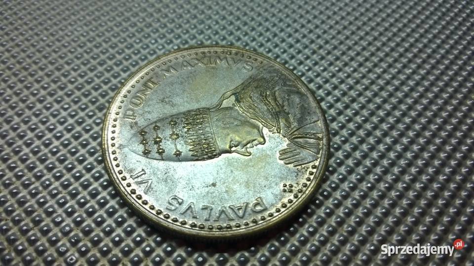 medal 1975 Papież PAWEŁ VI PONT MAXIMUS